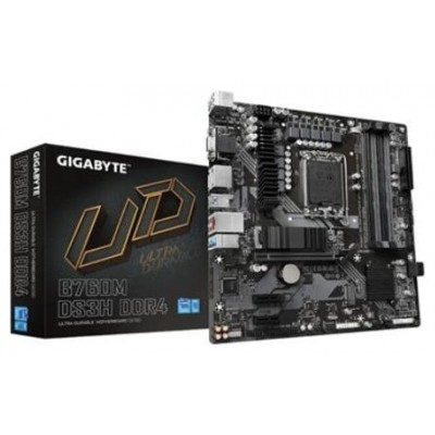 Gigabyte B760M DS3H DDR4 placa base LGA 1700 micro ATX (Espera 4 dias)